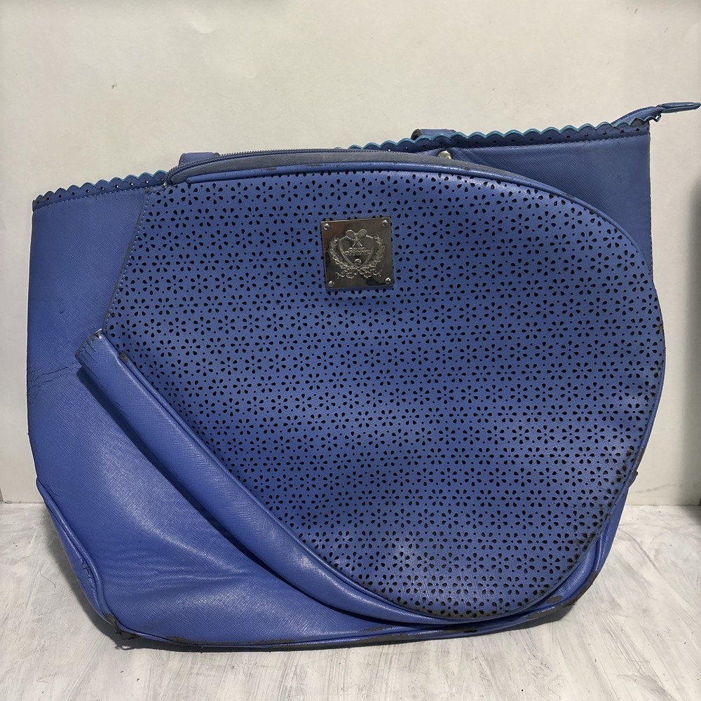 Court Couture Cassanova Blue Tennis Racket Bag Tote 19 Inch